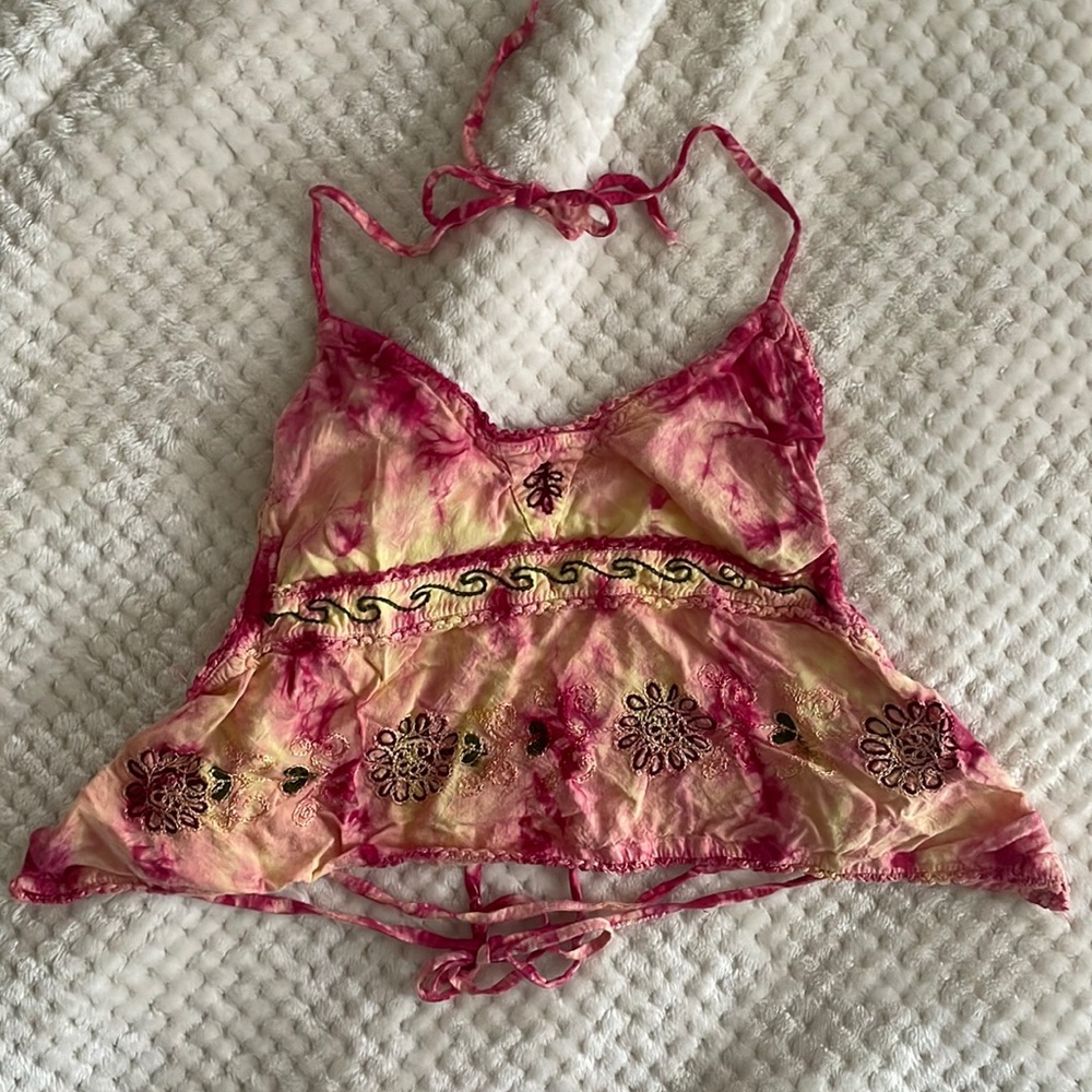 Women’s Tie back cami top